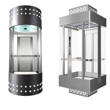 Fujizy Panoramic Elevator for Passenger with Machine Room